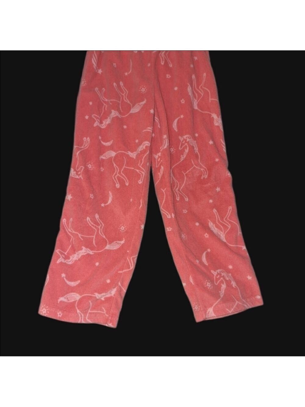 Carter's Girl Coral Unicorn Pajama Pants Size 6